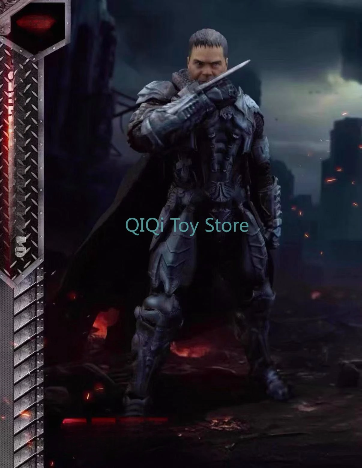 

in stock 1/12 Steel Krypton General Zod 6-inch cloth clothes movable male soldier