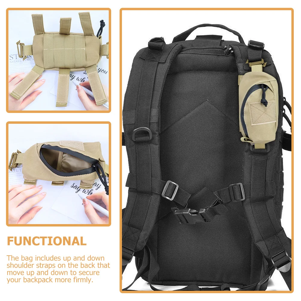 

Tactical Medical Bag Waterproof Tear Resistant Portable Outdoor Utility Pouch for Hiking Travel Tool Storage Organization