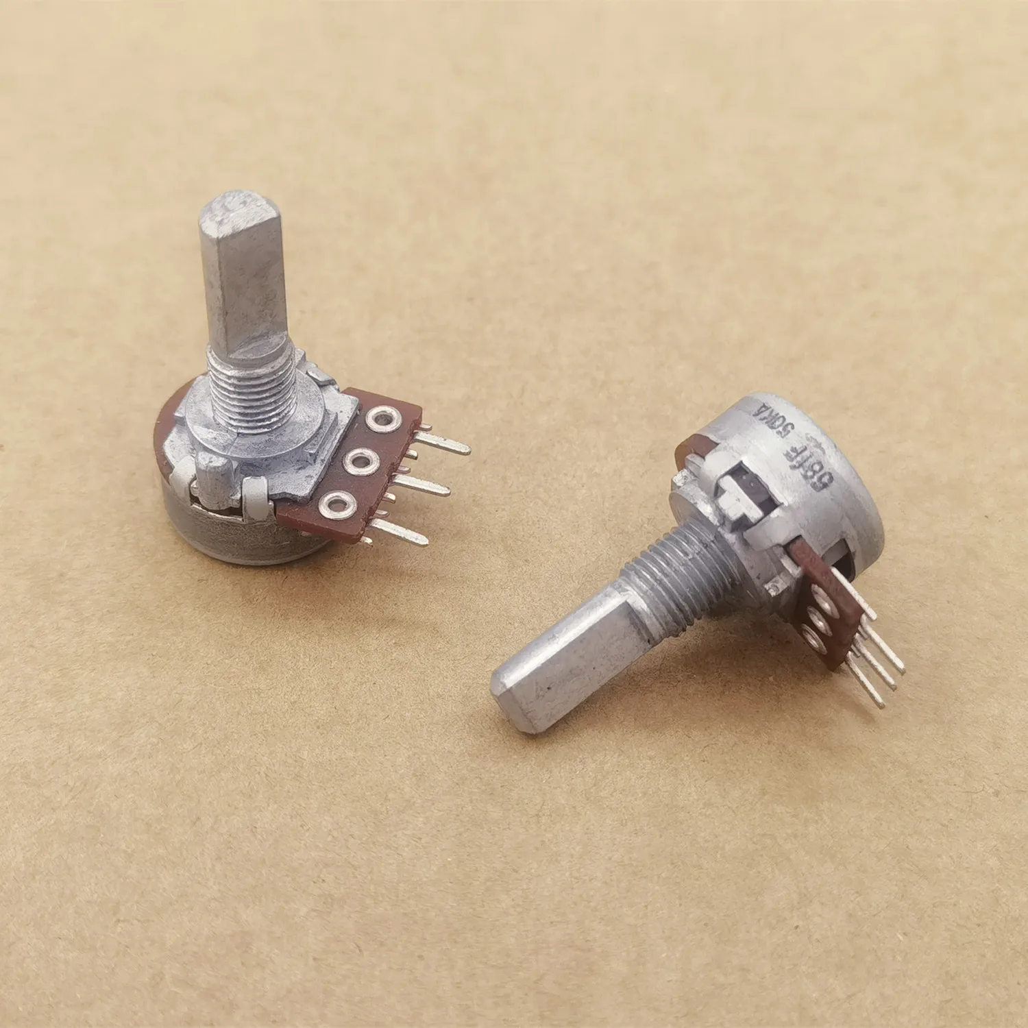 Original New 100% 148 Type Single Volume Potentiometer A50K With Step 41-Point Axis 20MMF (SWITCH)