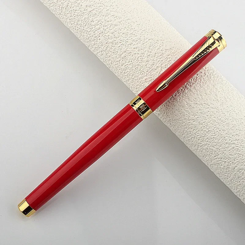 Luxury 5070 Classic Style Gold Clip Metal Fountain Pen 0.5mm Nib Steel Ink Pens for Gift Office Supplies School Supplies