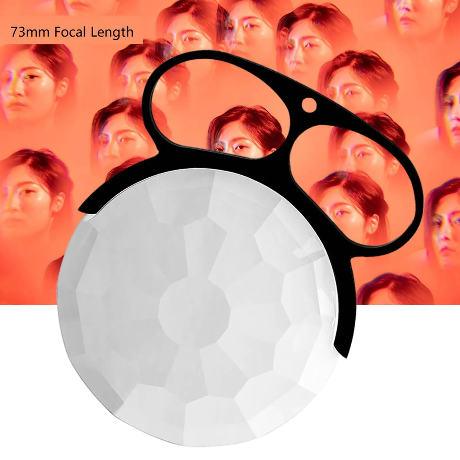 2 100mm Kaleidoscope Camera Filter Multiple Refractions SLR Photography Accessories