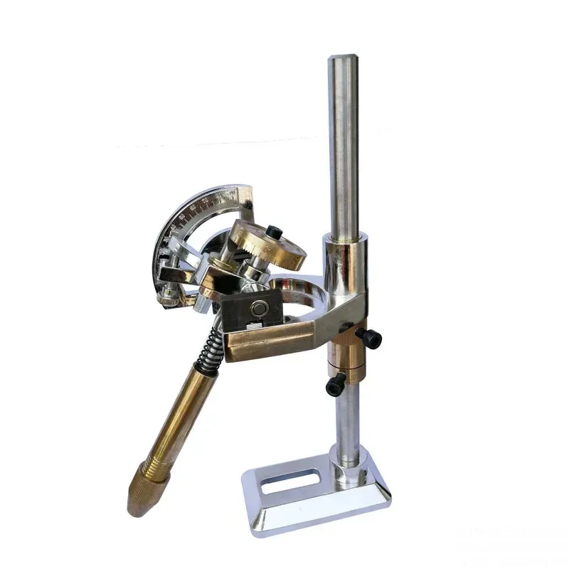 Gem faceted polishing machine, jewelry angle polisher, wheel handle and hairpin