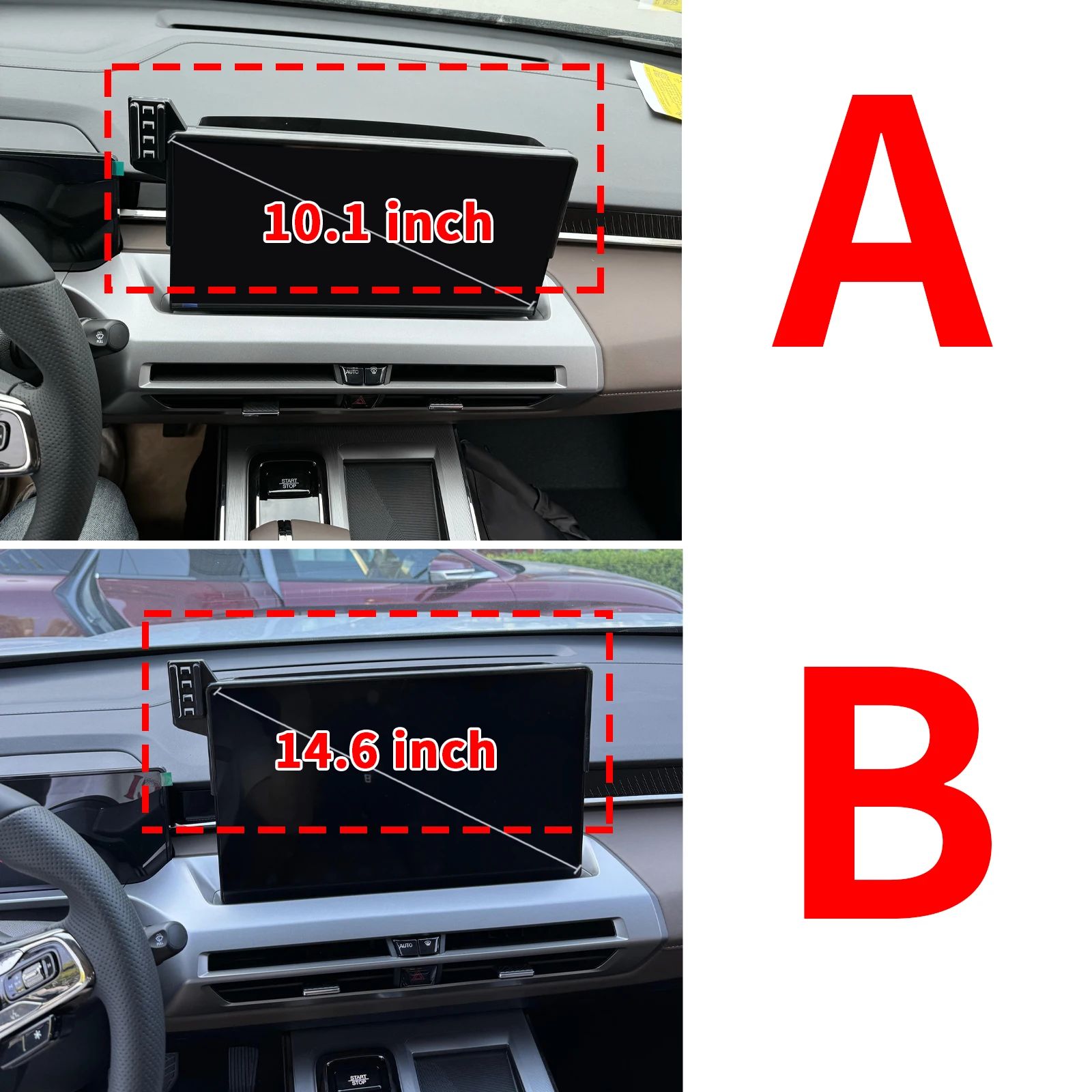 for GAC Trumpchi GS4 MAX 2024 2025 2026 LHD 10.1 / 14.6inch Car Phone Mount Stable GPS Holder Auto Accessory