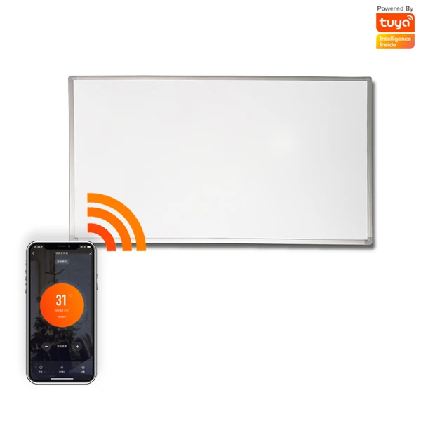 Smart Remote Controlled Carbon Crystal Ceiling Room Heater WIFI App-Controlled Overheat Protection 600W Freestanding Electric