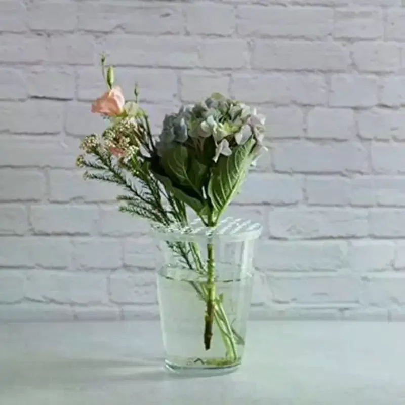 DIY Arrangement Holder Vase Grid Insert Reuseable Flower Arrangements Supplies Flower Arrangement Holder Plant Straw Fixation
