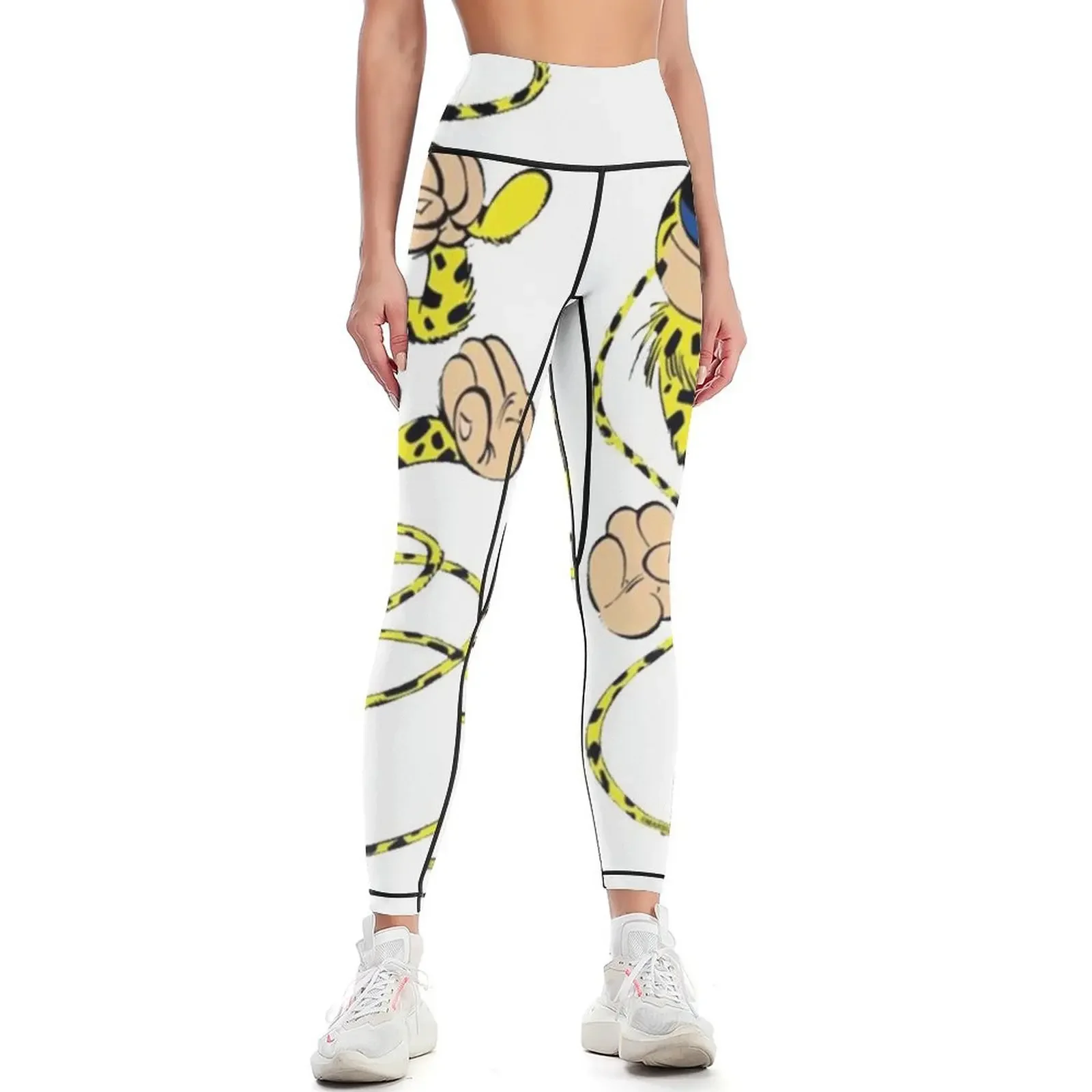 

Marsupilami - Spring Leggings sportswear gym high waist sportswear woman gym 2025 Training pants Womens Leggings