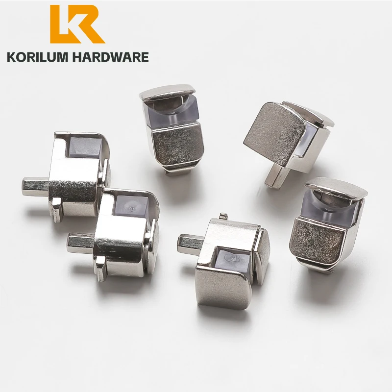 High Quality Shelf Glass Clip Glass Clamp for Home Improvement Metal Support Clip Pack of 10PCS