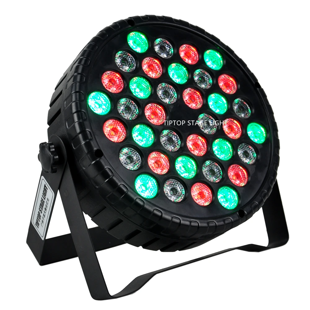 TIPTOP LED Par Lights 36 x 3W LED Stage Light RGB DJ Light Sound Activated Remote and DMX Control DJ Uplighting Birthday Party