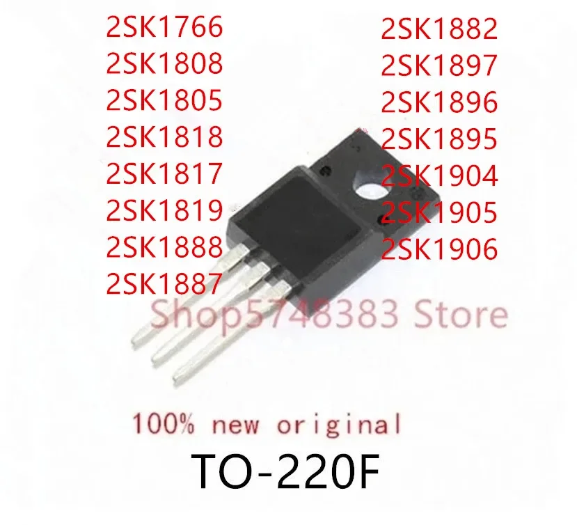 10 pezzi 2SK1766 2SK1808 2SK1805 2SK1818 2SK1817 2SK1819 2SK1888 2SK1887 2SK1882 2SK1897 2SK1896 2SK1895 2SK1904 2SK1905 2SK1906
