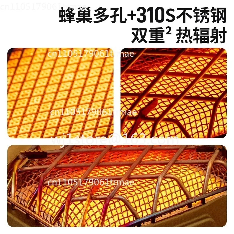 Outdoor heating stove Winter heating Household indoor heater Camping cassette heating stove