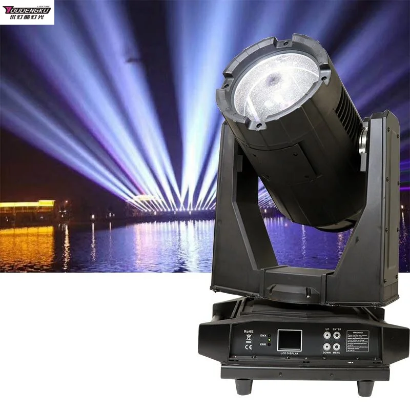 1 pieces Outdoor moving head SearchLight Waterproof Multi Color Beam 350w waterproof moving head Sky Search light