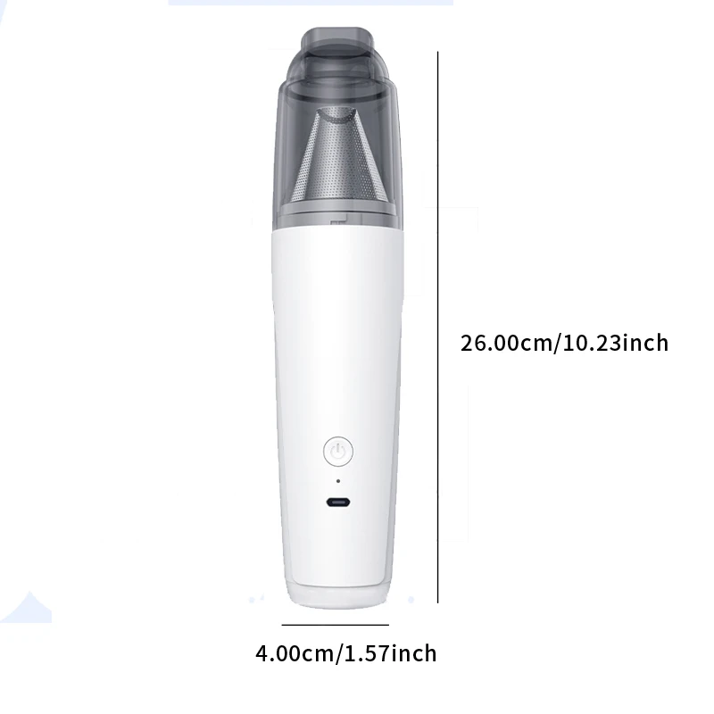 Blow-suction integrated car vacuum cleaner wireless high-power handheld portable small charging car