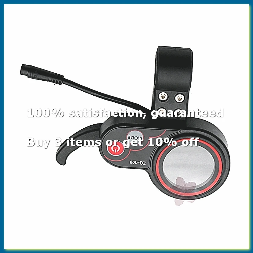 ZQ-100 Mileage Meter Speed Adjustable Electric Scooter Meter 6 Pin Display for Electric Scooter Dashboard Accessories-DT30