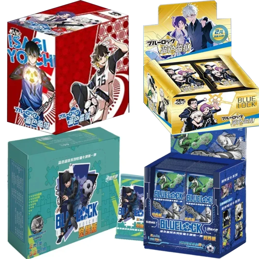 

BLUE LOCK Card Popular Deluxe Edition Exquisite Flash Cards Anime Collection Card Toy Gifts