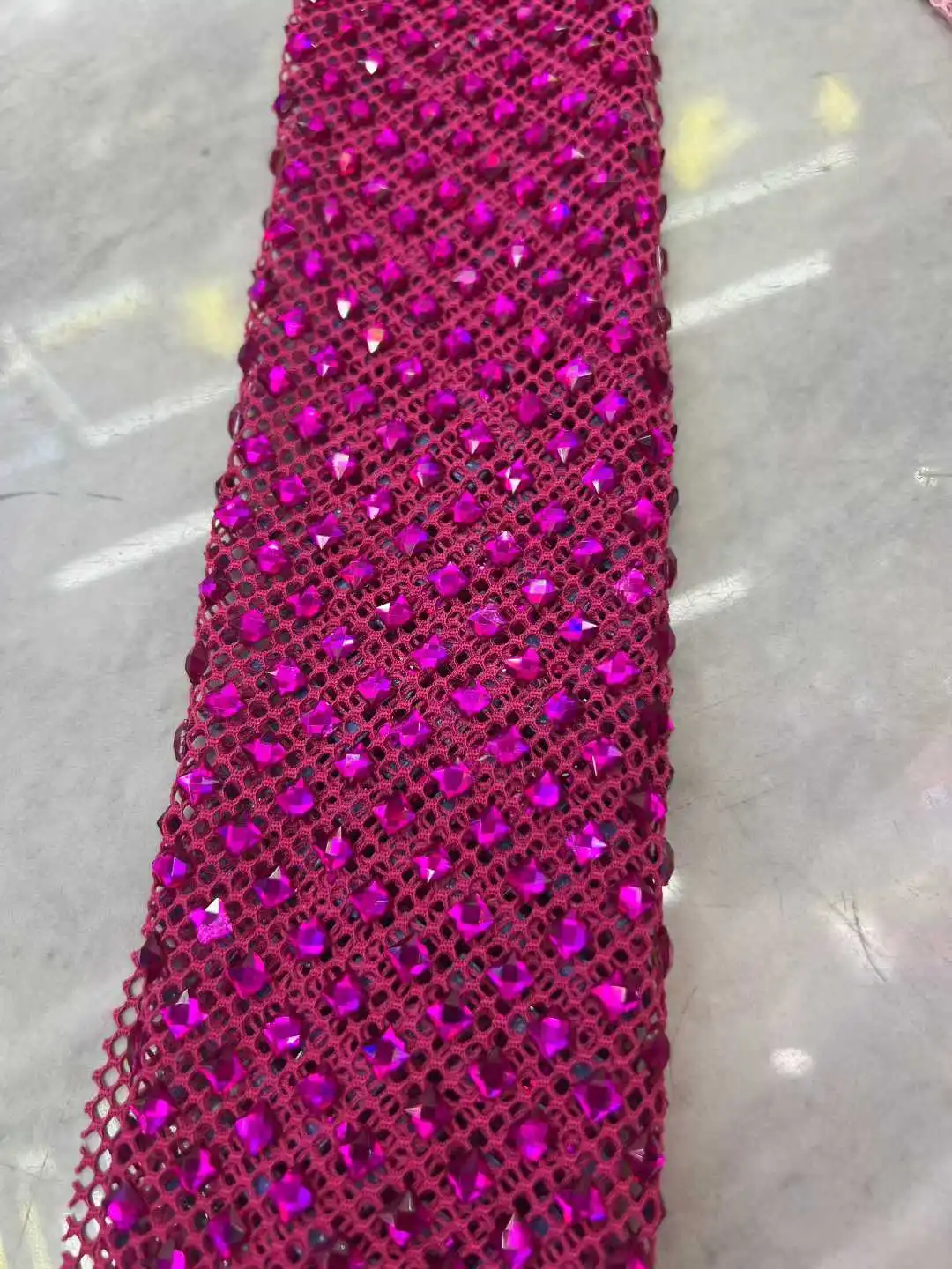 

5 лет популярная африканская кружевная ткань с большими камнями 2026 Высококачественная нигерийская кружевная ткань для женского свадебного платья, швейный материал