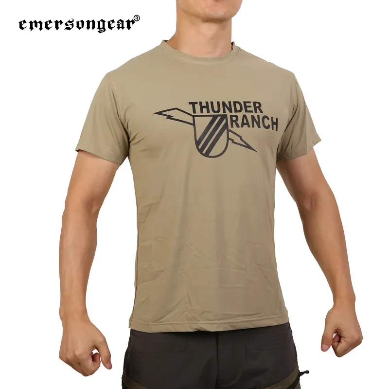 Emersongear camiseta táctica secado rápido absorbente sudor manga corta