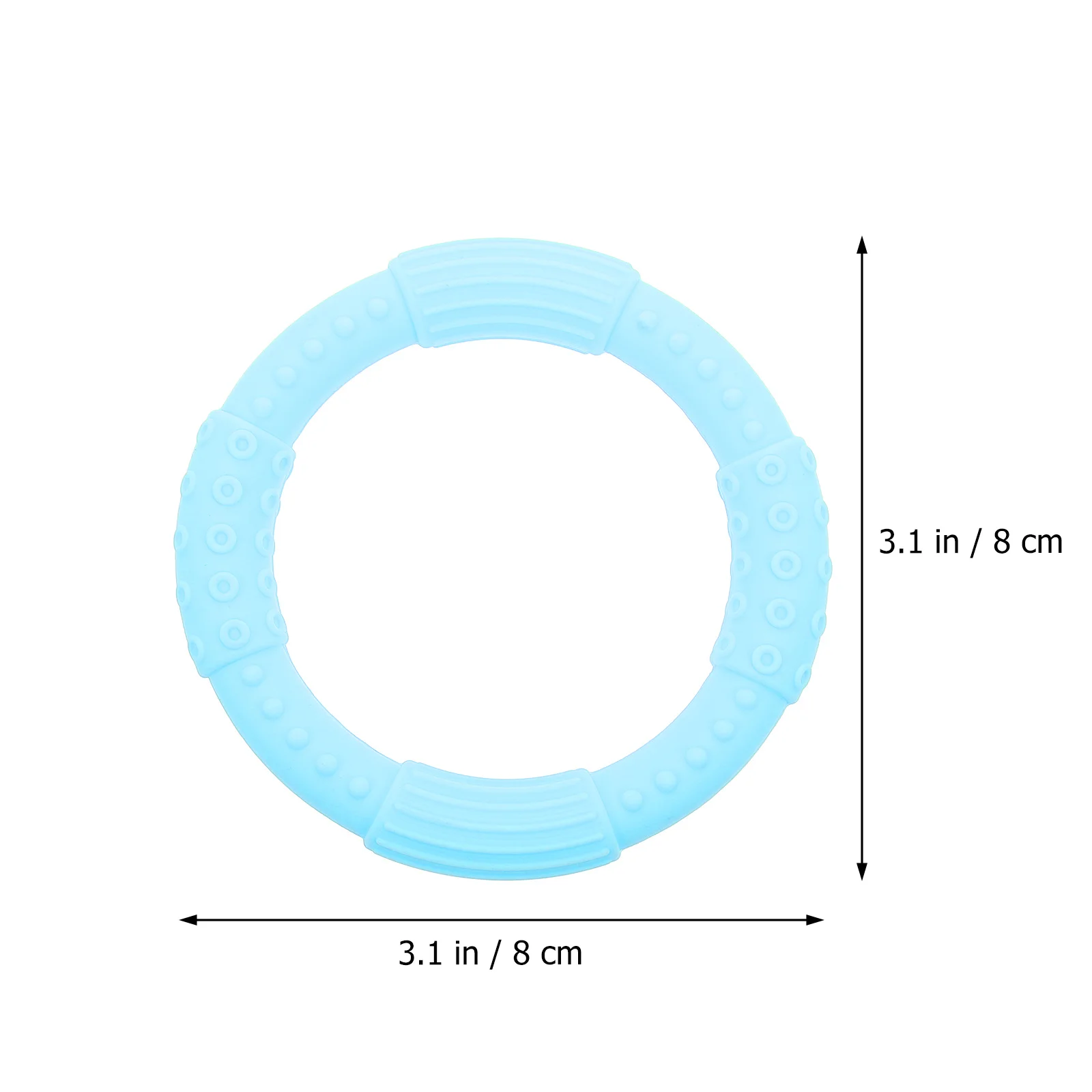 1 قطعة سوار تسنين للرضع بتصميم كرتوني، خفيف الوزن، صناعة متقنة، لعبة تسنين للرضع، لعبة لتسنين الأسنان