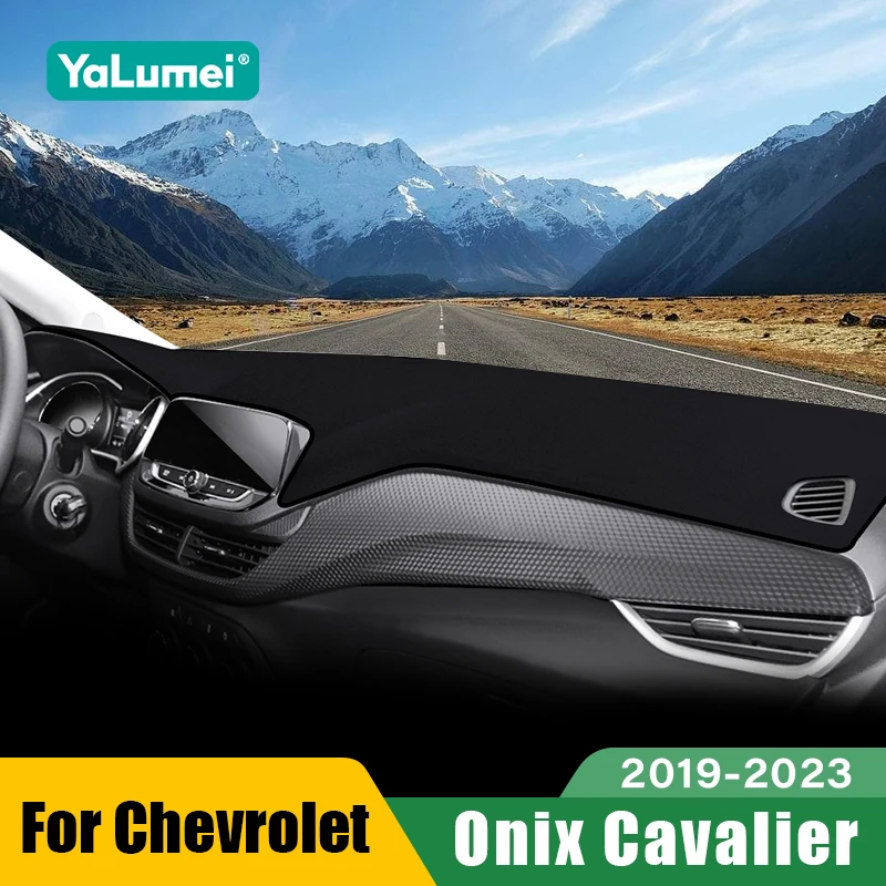

For Chevrolet Onix Cavalier 2019 2020 2021 2022 2023 Car Dashboard Sun Shade Cover Instrument Desk Non-slip Mat Accessories