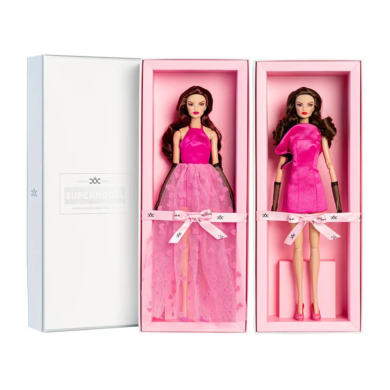 Xianxian Doll Dress Up Trendy 6-point Supermodel Doll Gift Box Suit Humanoid Dress Doll Collector Gorgeous Gift Box