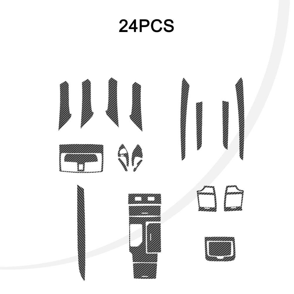 Trim Car Stickers Sunscreen Vinyl Waterproof Accessories Carbon Fiber Cover Decoration For Left-handed Driving