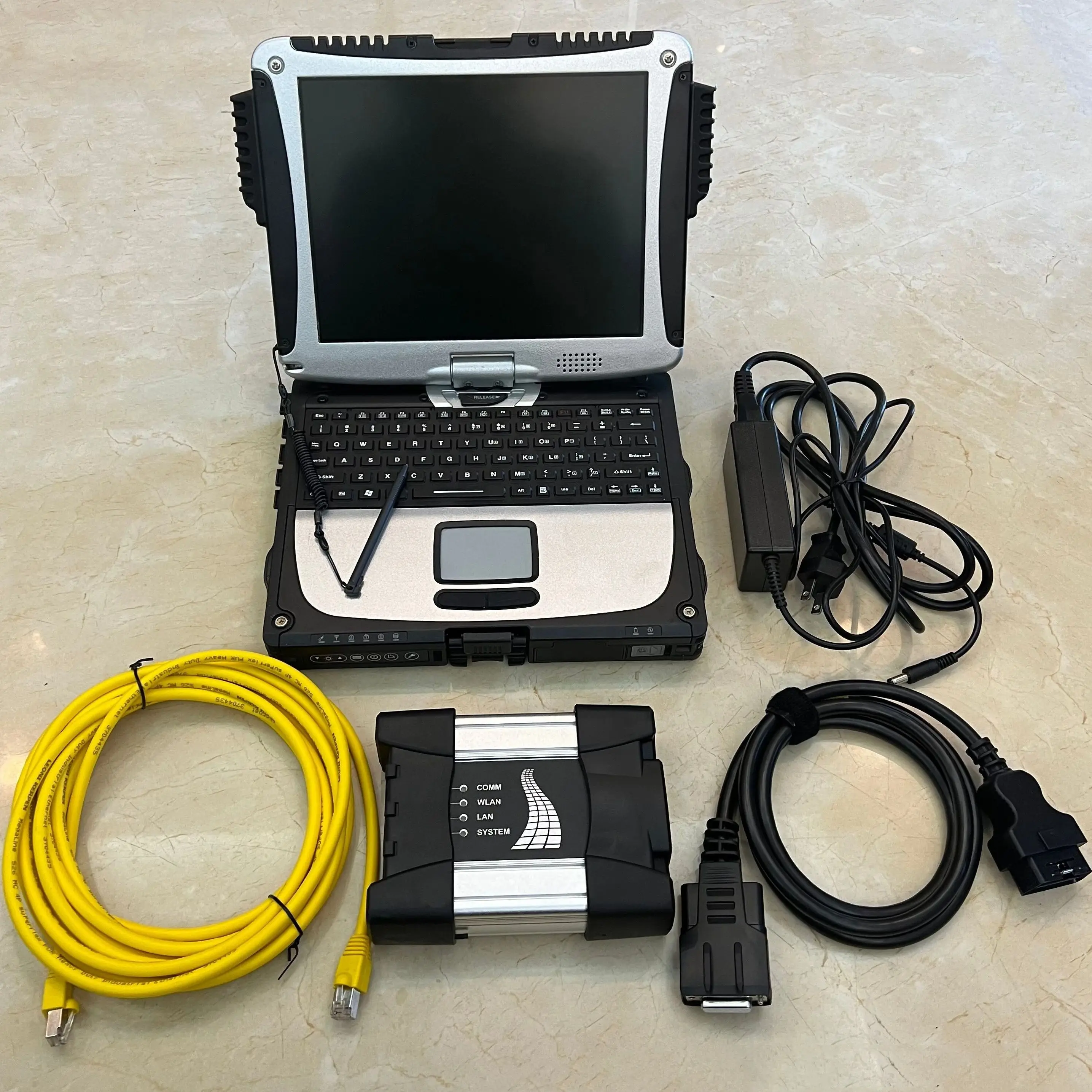 

V05.2025 Программное обеспечение D 4.52 Icom Next для BMW Cars OBD2 Инструмент для диагностики кабеля Ноутбук Использование CF19 I5 Компьютер 4G 1 ТБ HDD Хорошо установлен