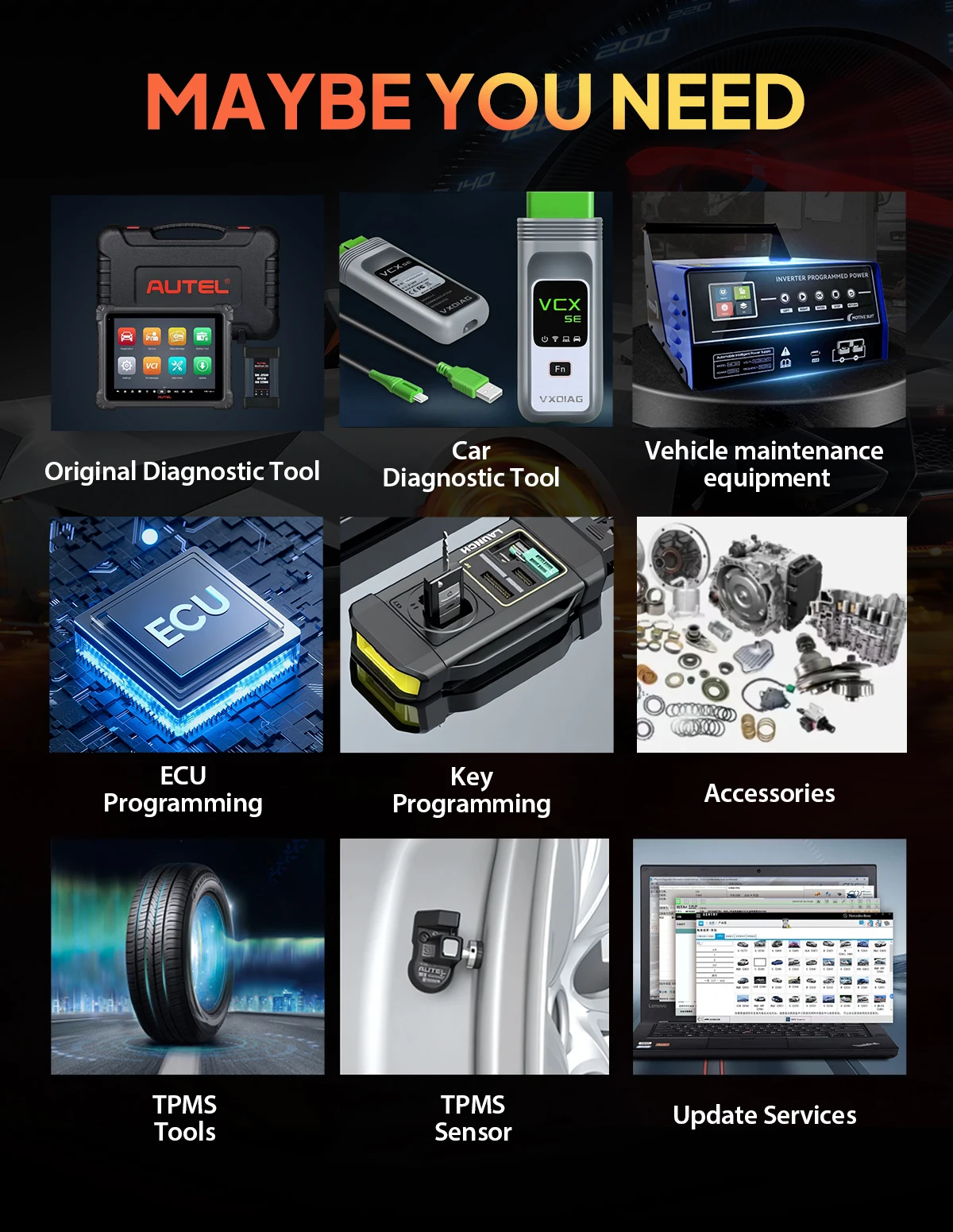 Picture 6: Car Engine Analyzer Code Reader XTOOL D7 OBD2 Scanner Diagnostic Tool For All Car Key Programmer 36+ Resets, Injector Coding FCA