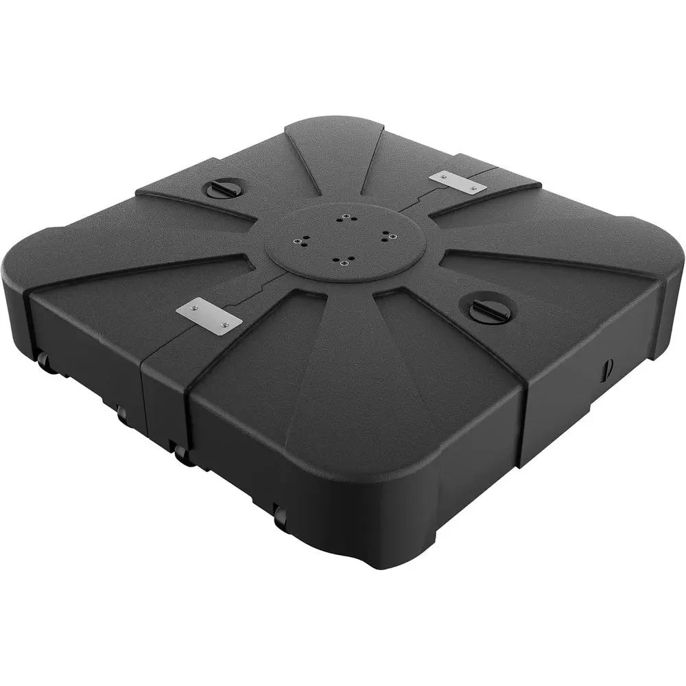 

Heavy-Duty 290 lbs Cantilever Patio Umbrella Base with Wheels for Large, Stable Outdoor Shade