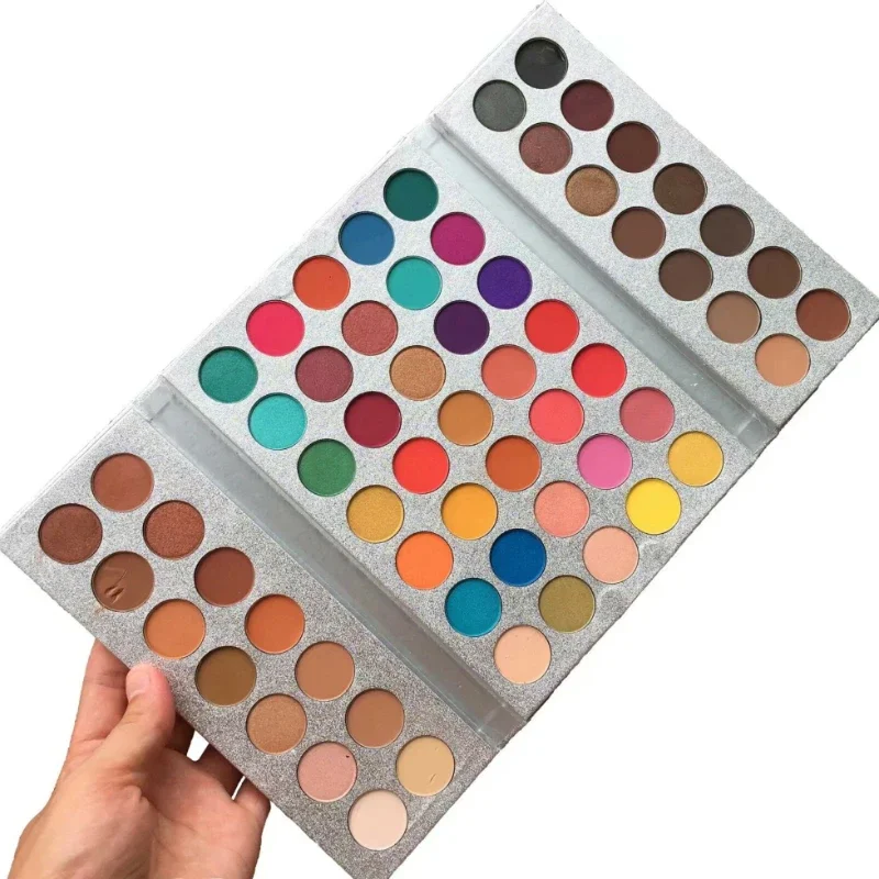 63 Colors Glitter Eyeshadow Palette Matte Eye Shadow Waterproof Shimmer pigment Nude Make Up new Cosmetic Palette Eyeshadow Set