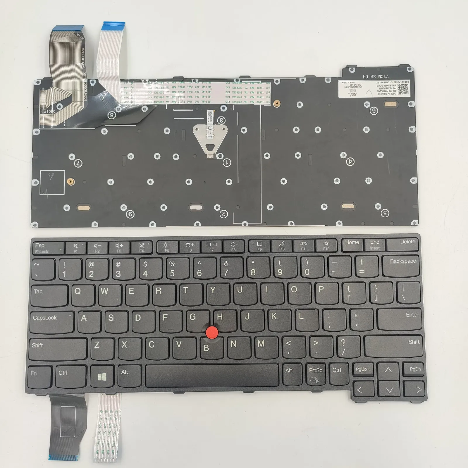 

Клавиатура для ноутбука Lenovo Thinkpad L13 Yoga Gen3 21BB 21BC 21B5 5N21H77171, раскладка US FR