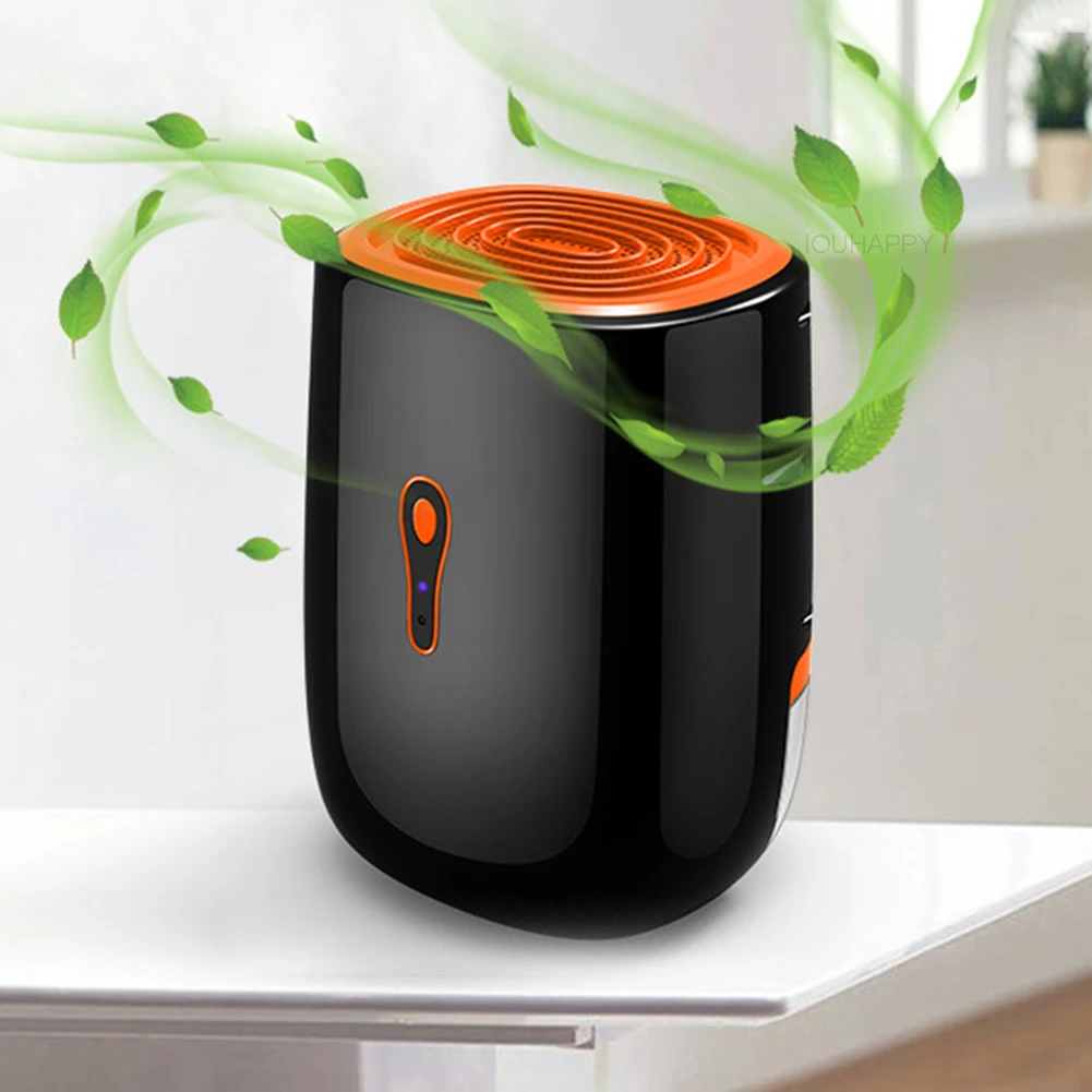 

800ML Portable Dehumidifier With Basic Air Filter 2 in 1 Quiet Moisture Absorbers 25W Household Air Dryers Moisture Absorbers