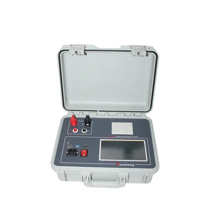 200A Circuit Breaker Contact Resistance Meter Price Hand Held Switch Loop Resistance Tester 200 A