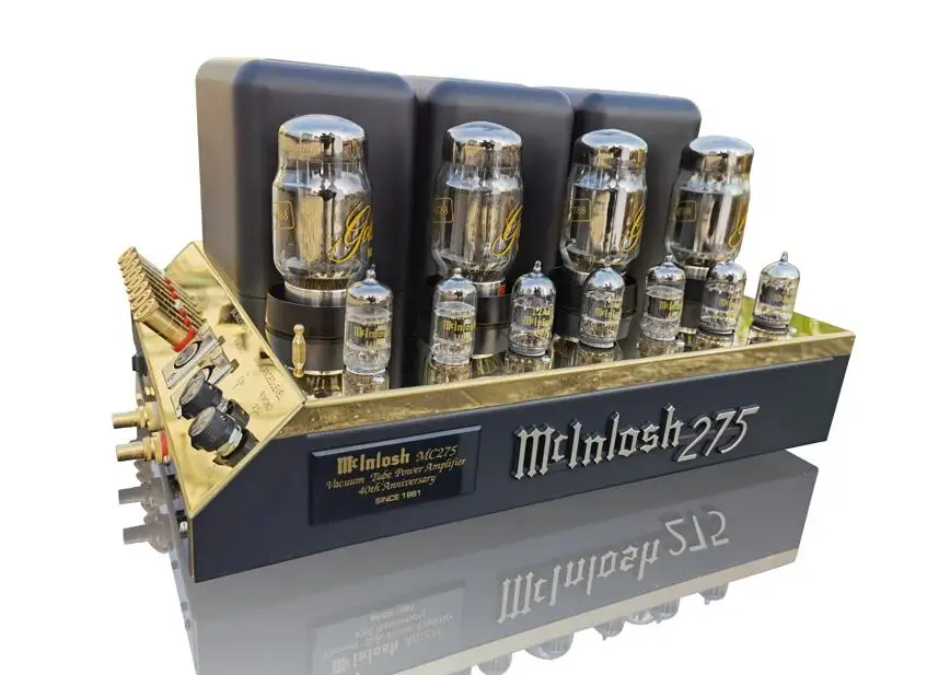 Latest  1:1 clone MC275 Mcintosh classic HIFI tube post power amplifier 75W，Harmonic distortion: 0.5%