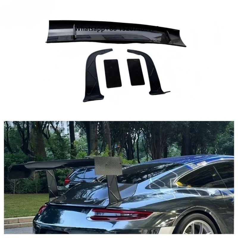 Design Carbon Fiber Rear Spoiler for  Coupe Fixed Racing Wing Aerodynamic Wing