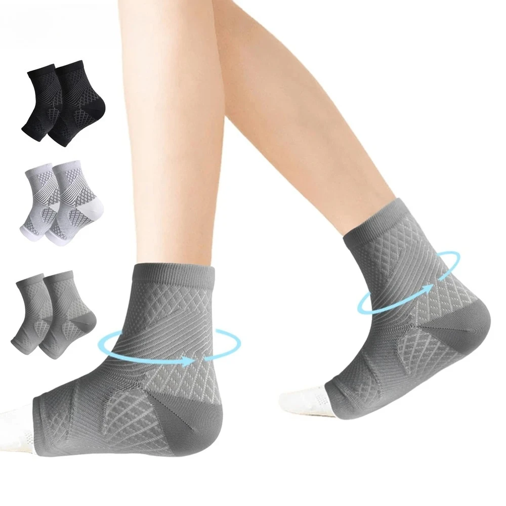 

1Pair Neuropathy Socks,Plantar Fasciitis Compression Socks,Ankle Compression Sleeve with Foot, Ankle, Arch Support for Swelling