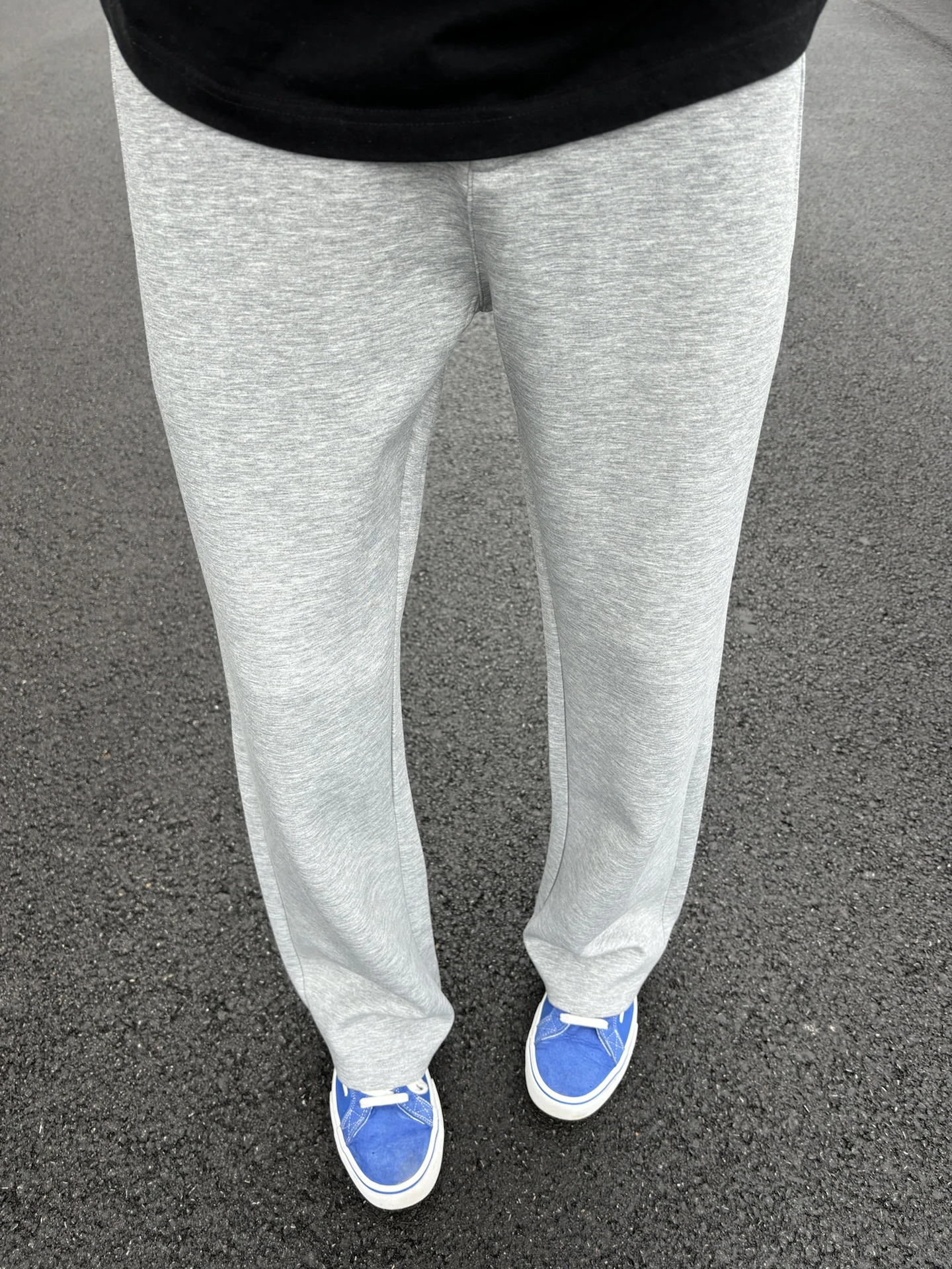 

Cleanfit ey Heavyweight Straight Leg Men's Sports Pants Autumn Winter American Sle Casual Trousers Slimming Micro Flare