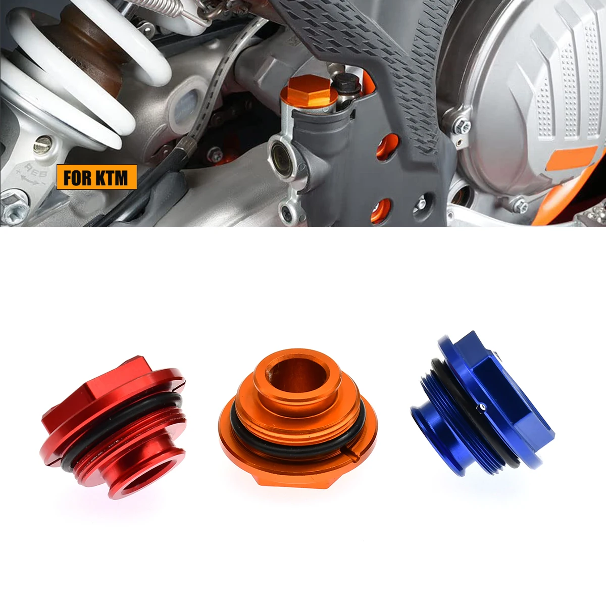 

Крышка бачка гидравлического тормозного насоса CNC для KTM SX SXF XC XCF XCW XCFW EXC EXCF SMR BREMBO 2004-2022