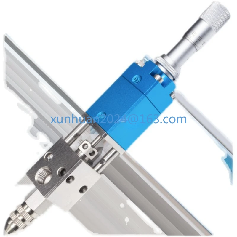 2121 Micrometer Thimble Dispensing Valve Precision Single Liquid Valve UV Glue Ink Alcohol Pneumatic Hit Glue Valve