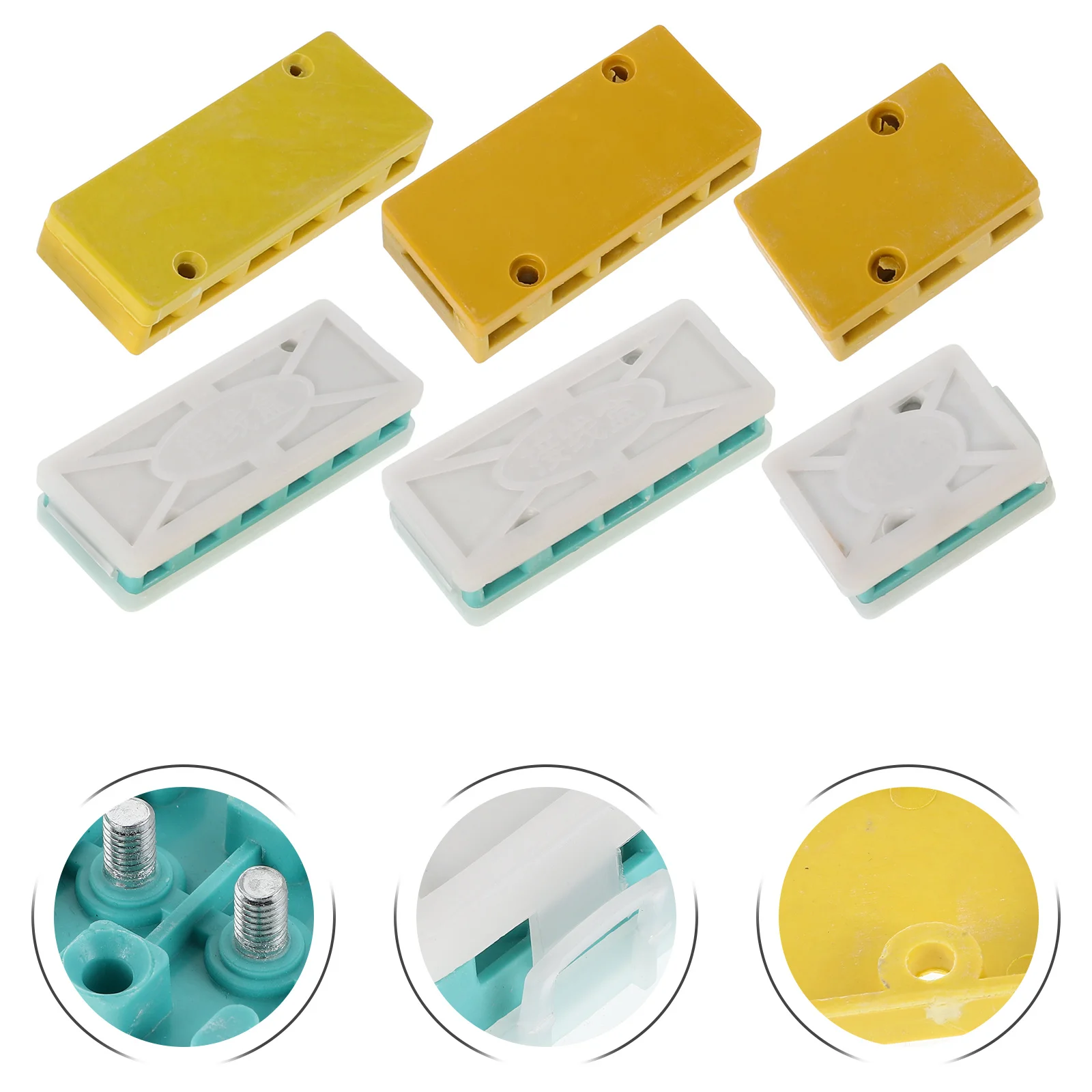 

6pcs Electric Tricycle Wiring Box: High Power Waterproof Insulation Connection Block For Motor Controller Universal Phase Wire