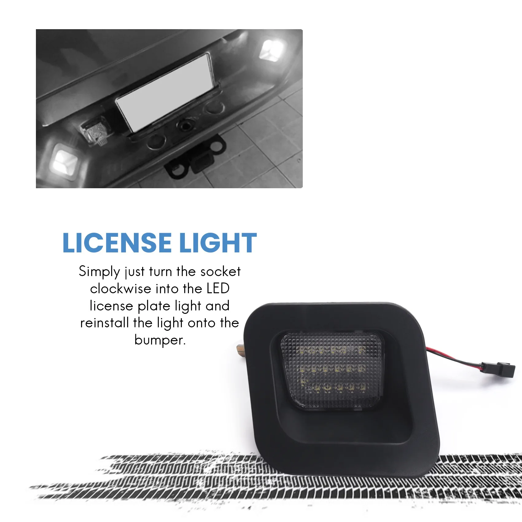 Фонари для заднего номерного знака автомобиля Smoke, фонари для номерного знака Dodge Ram 1500 2500 3500 2003-2018