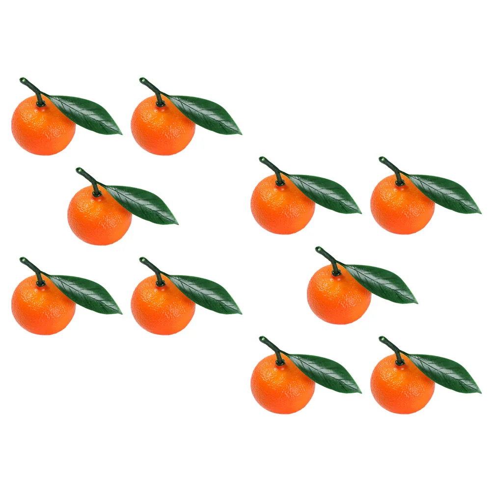 Artificial Fruit Oranges Models Accessories For Home Fake Fruits Autumn Pvc Prop