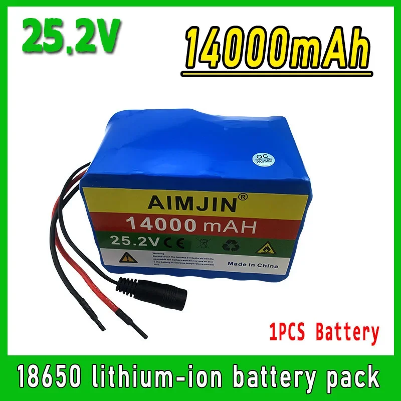 

6S4P 25.2V 14000mAh 18650 Lithium Batterie Pack Protection Rechargeable battery