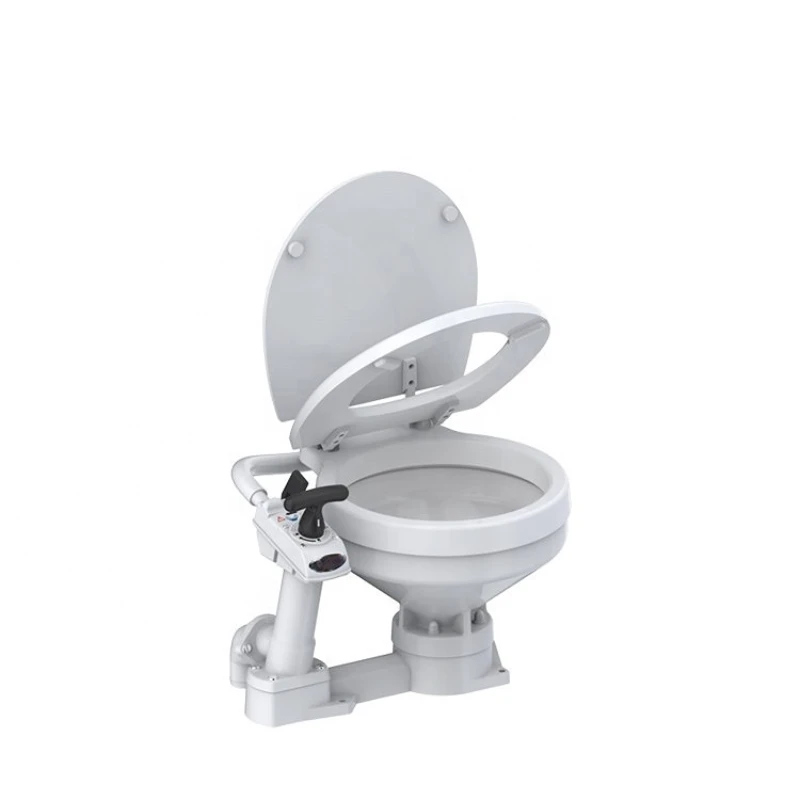 Manually Operated Marine Toilet with comfort seat for marine