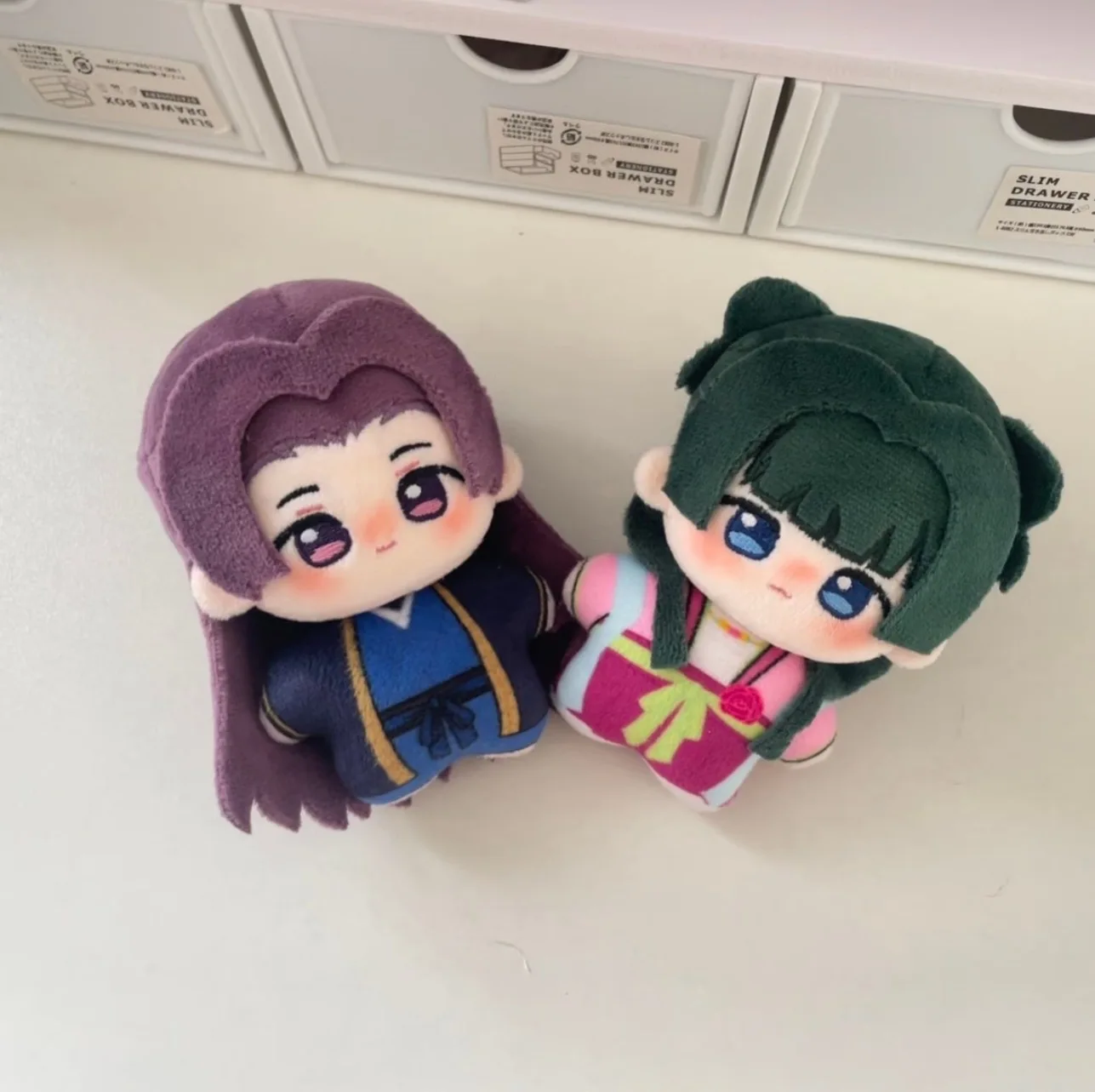 Anime Maomao boutaire peluche jouet doux coton poupée Maomao porte-clés sac à dos pendentif Maomao Cosplay Jinshi Figure poupée jouets cadeaux