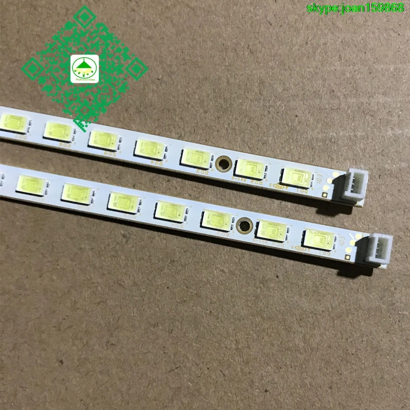 2piece/lot   For Changhong Led37880ix LCD backlit lamp Strip 73.37T07.003-0-CS1 screen T370hw05  1PCS=  60LED  478MM