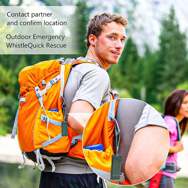 1/2/6/10/30 PCS Fischio a 3 frequenze Sopravvivenza ad alto decibel Fischio audio multiplo portatile per esterni per escursioni di emergenza in campeggio