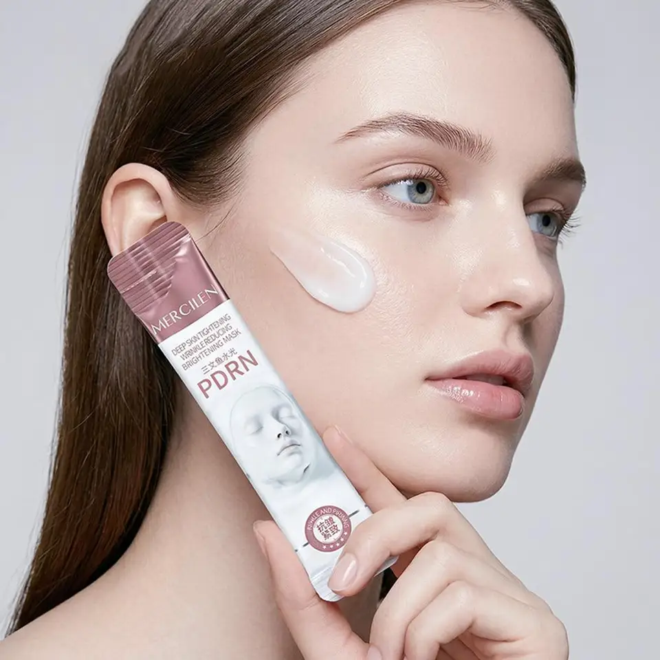 1/2Box Mercilen Water Light PDRN Firming Sleep Mask Moisturizing