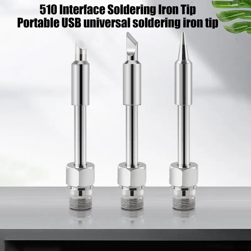 Solder Iron Tips Soldering Iron Tip Replacement Soldering Bits Welder Accessories Solder Welding Replacement Tip For Wire