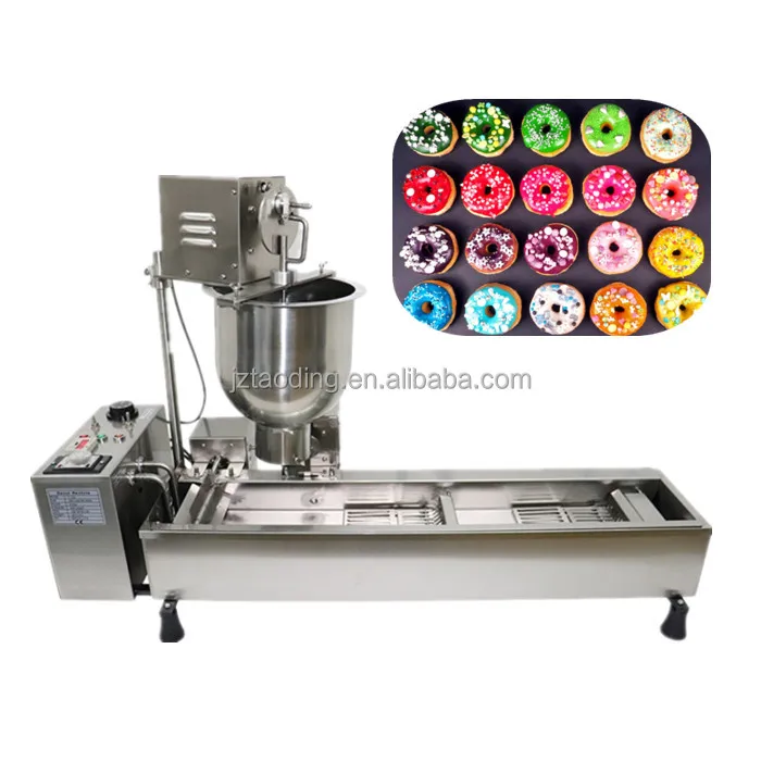 Paris Mochi Donut Machine Maker Cupcake Doughnut Glaze Donut Fryer Machine Automatic Forming Commercial Donut Making Machine
