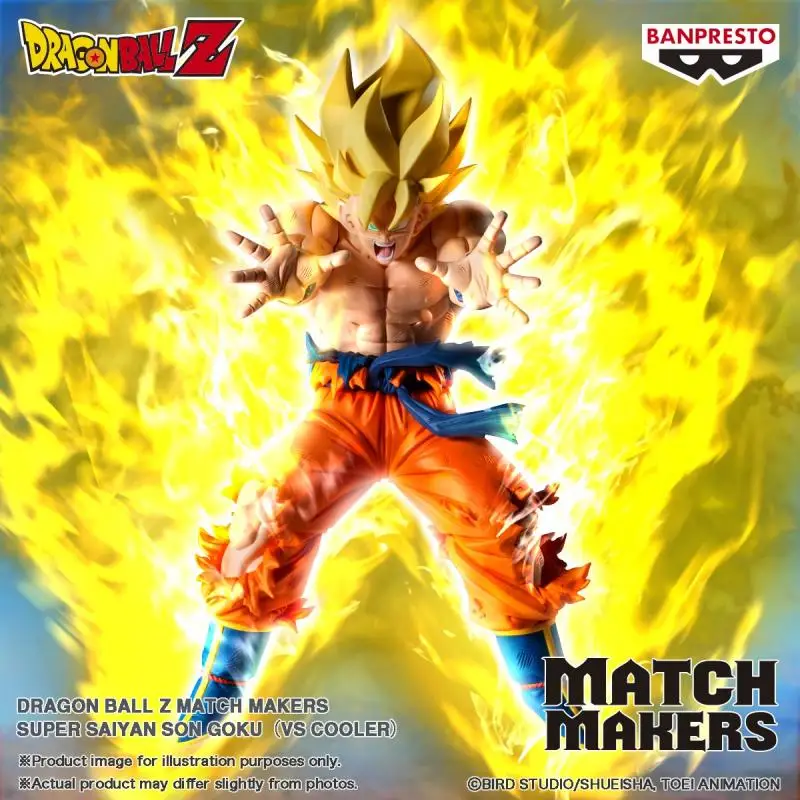 Bandai Original MATCH MAKERS DRAGON BALL Z Son Goku Janemba Anime Figurka akcji Zabawki dla chłopców Dziewczynki Dzieci Prezenty urodzinowe