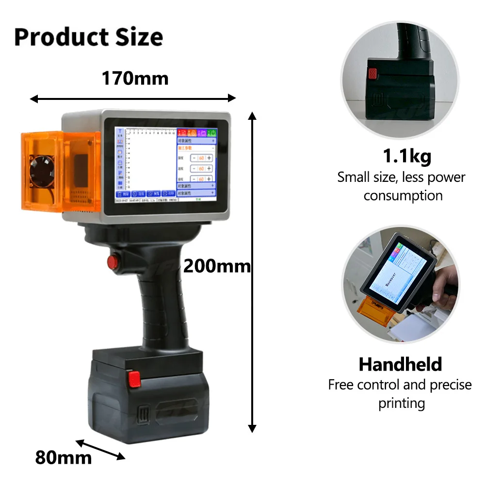 

Портативный УФ-лазерный гравер Maxwave 10 Вт, легкий дизайн, воздушное охлаждение, QR-коды, текстовая графика, поддержка 4,5 кг